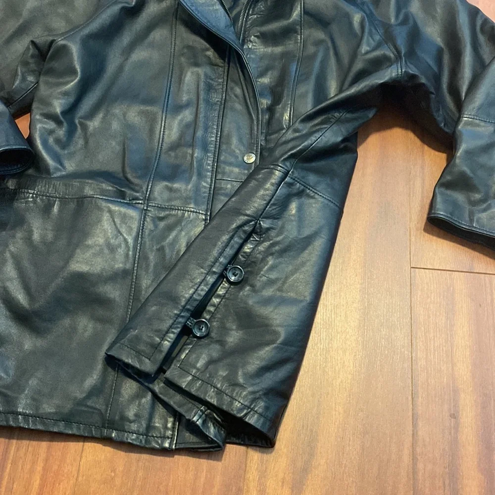🔥BUNDLESALE Mens XS S authentic mink fur leather jacket coat Italian Milano